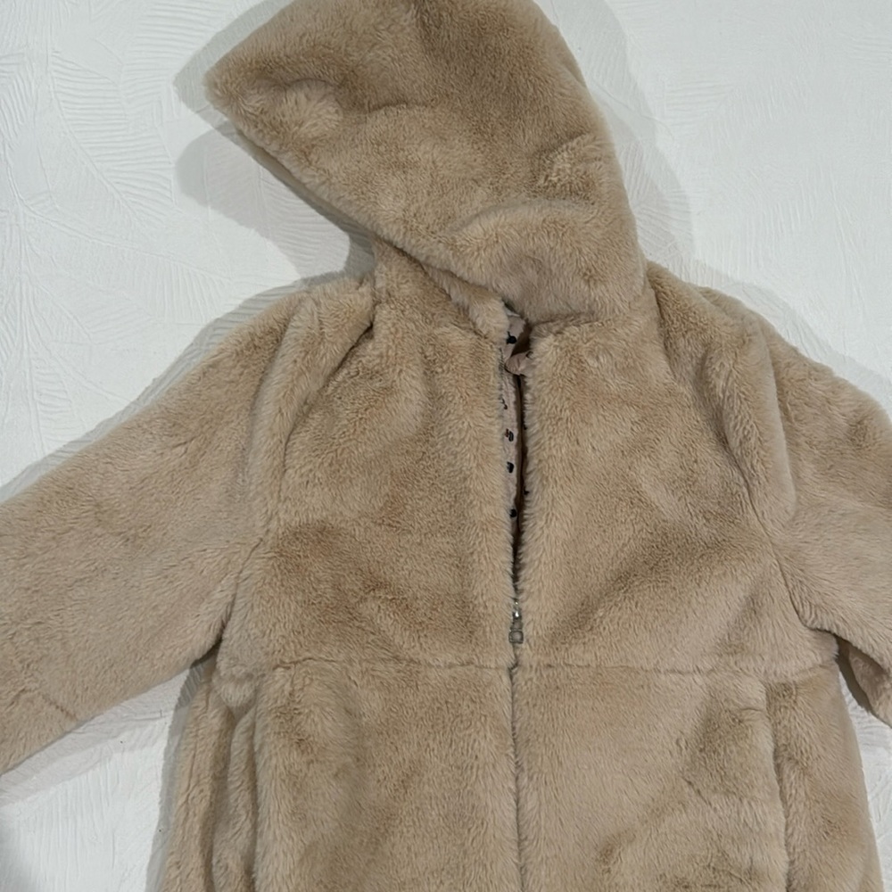 Soft long jacket for girls